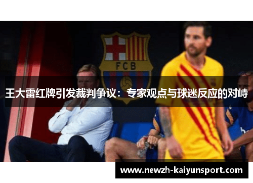 王大雷红牌引发裁判争议:专家观点与球迷反应的对峙 王大雷红牌引发裁判争议:专家观点与球迷反应的对峙